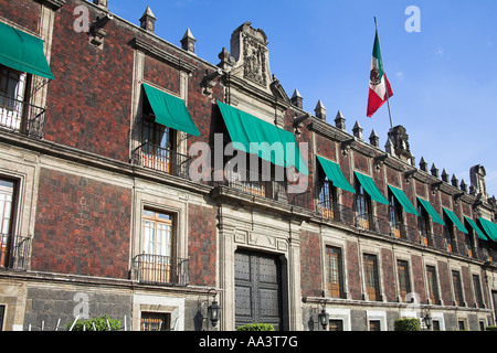 Secretaria de Educación Publica, Ministero dell'istruzione, Plaza de Santo Domingo, Replublica de Brasil, Città del Messico, Messico Foto Stock