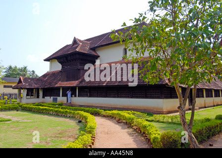 Koikkal Kottaram Palace, Nedumangad, Kerala, India. Foto Stock