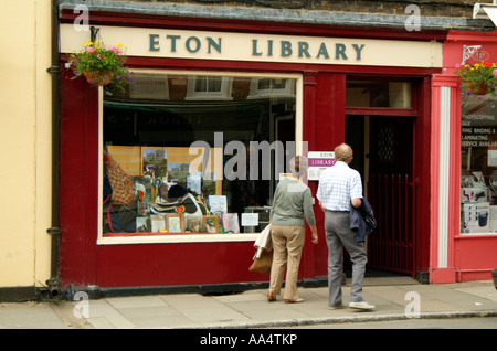 Eton biblioteca pubblica Berkshire Southern England Regno Unito Foto Stock