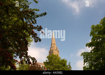 Montare Dinham campanile Exeter Devon Regno Unito Foto Stock