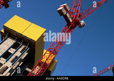 Bridgewater Place in costruzione su Camp campi nei pressi Granary Wharf Neville Street acqua Lane Leeds Centre Foto Stock