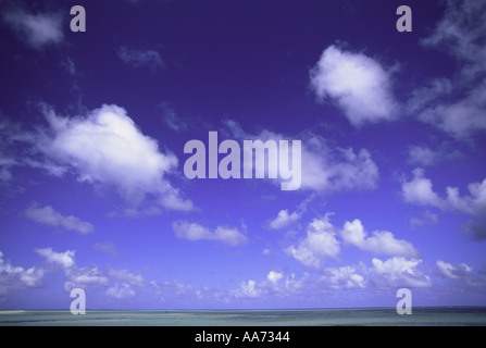 Nuvole di oceano Foto Stock