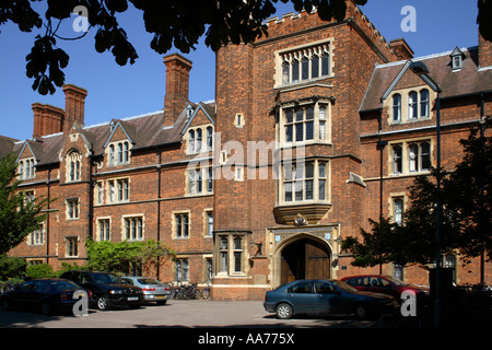 Selwyn College di Cambridge Inghilterra. Foto Stock