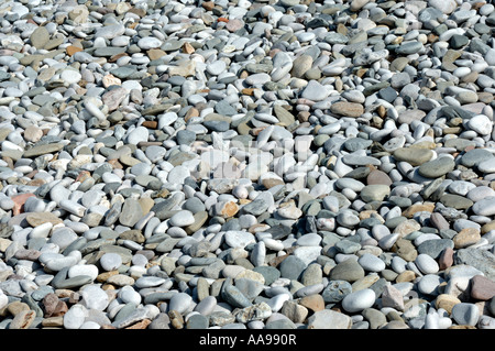 Spiaggia di ciottoli Foto Stock