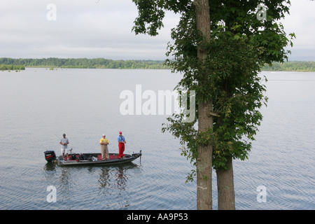 Alabama Lake Eufaula, Lakepoint Resort state Park, Chattahoochee River Water Eufaula National Wildlife Refuge, pesca, i visitatori viaggio tou tour Foto Stock