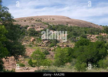 Roccia di granito in montagna hill country Foto Stock