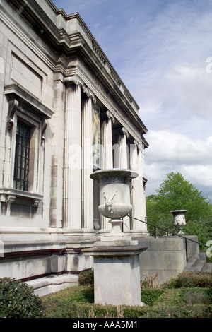 La Lady Lever Art Gallery lato,la facciata,Wirral,Cheshire, Inghilterra,UK,GB, Foto Stock