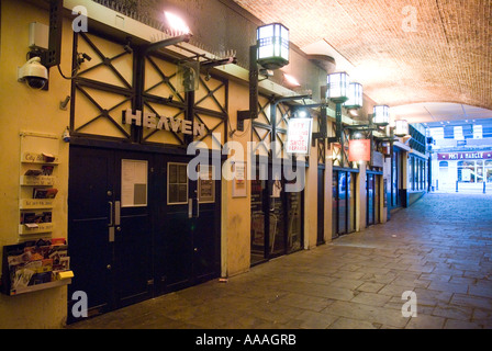 Il cielo di notte ingresso club London Inghilterra England Foto Stock