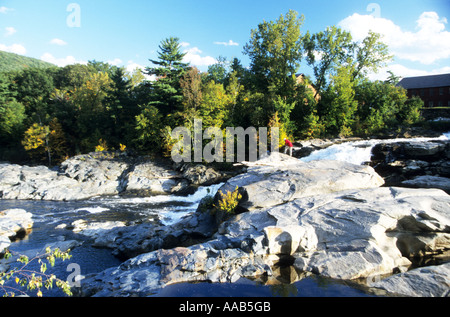 Shelburne Falls,Massachusetts ,New England, STATI UNITI D'AMERICA Foto Stock