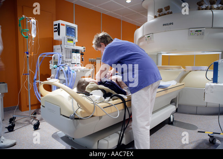 Aprire MRI in Altona bambini s hospital Foto Stock