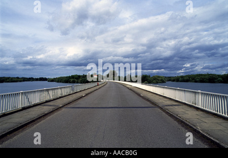 Alton serbatoio acqua vicino a Ipswich, Suffolk, Regno Unito. Foto Stock