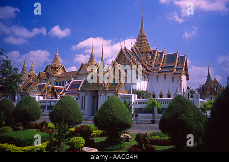 Il Dusit Maha Prasad Hall, il Grand Palace, Bangkok, Foto Stock