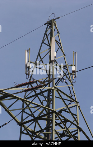 Telefono cellulare trasmettitore Foto Stock