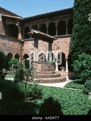 Il Chiostro della Cattedrale a Fréjus Foto Stock