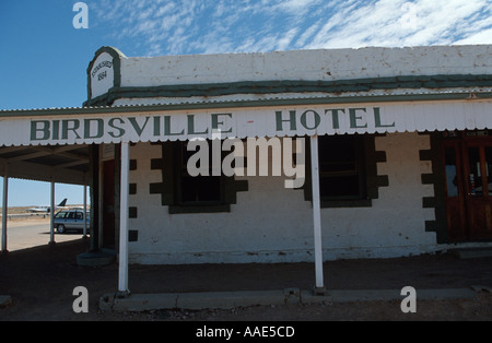 Hotel Birdsville in outback Australia Foto Stock