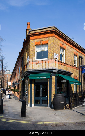 Conran's corner shop - Orerry Epicerie confina con il Orerry ristoranti e negozio di arredamento. Marylebone, London W1 Foto Stock