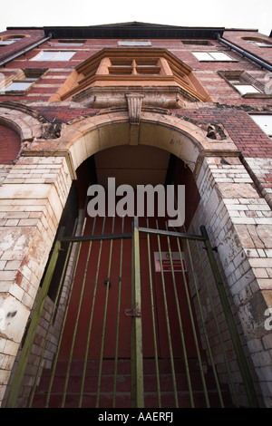 Bloccati i cancelli, Jactin House, Murray Street, Ancoats, Manchester, Regno Unito Foto Stock