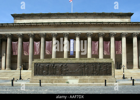 St George's Hall di Liverpool Foto Stock