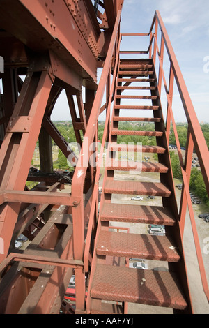 Foerderturm Zeche Bonifacius Germania Foto Stock