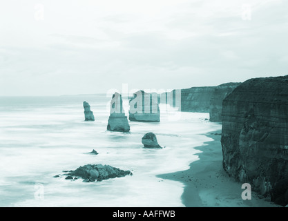 Dodici Apostoli Parco Nazionale di Port Campbell Victoria Australia Foto Stock
