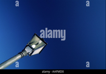 Un lampione Spagnolo nella città di Mijas Pueblo Foto Stock