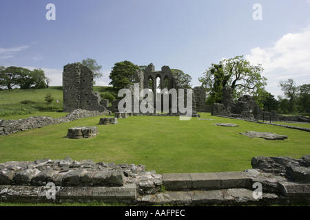 Inch Abbey vicino a Downpatrick contea di Down Irlanda del Nord gioco di troni location del film Foto Stock