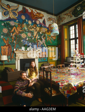 Lord Bath and his wife Anna Foto Stock