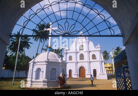 Nostra Signora della vita Chiesa Mattancherry Cochin India Kerala Foto Stock