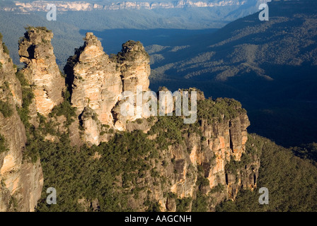 Le tre sorelle - Blue Mountains, Nuovo Galles del Sud Australia Foto Stock