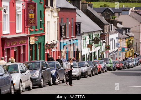 L'Irlanda Contea di Kerry Dingle Main Street Foto Stock