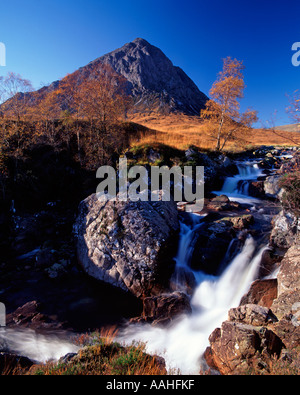 , Buchaille Etive Mor, Glen Etive, regione delle Highlands, Scozia Foto Stock