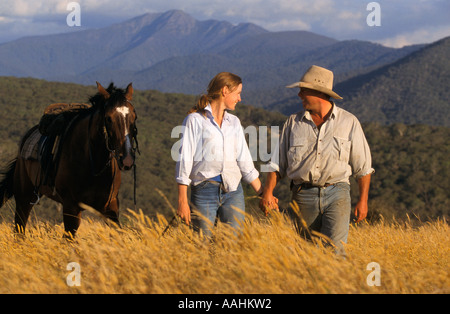 Paese romanticismo Australia Foto Stock