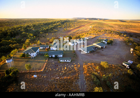 Stazione di bovini, Queensland Australia Foto Stock