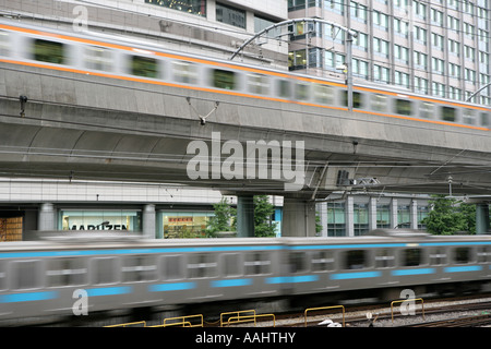 JPN, Giappone Tokyo: treno locale Foto Stock