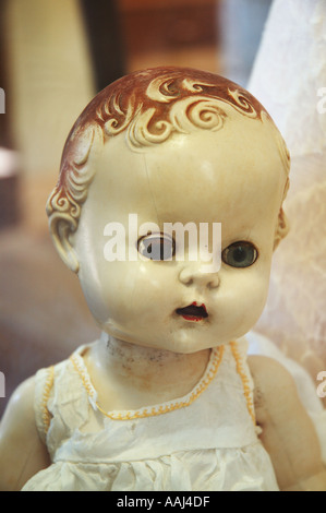 Antique Doll in museo Baby toy dsc 0152 Foto Stock