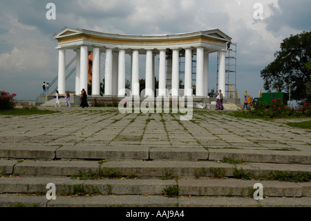 Odessa, Prymorsky bulvar, palace Foto Stock