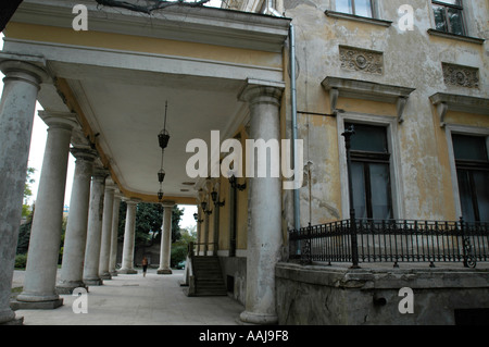 Odessa, Prymorsky bulvar, palace Foto Stock