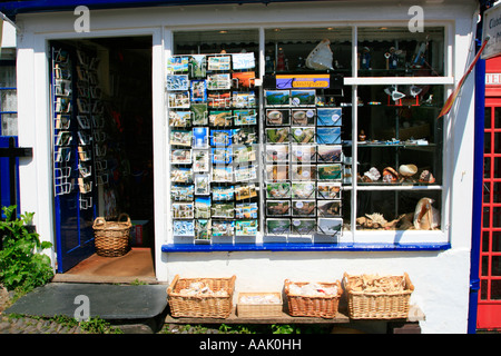 Clovelly north devon coastal grazioso villaggio Inghilterra uk gb Foto Stock