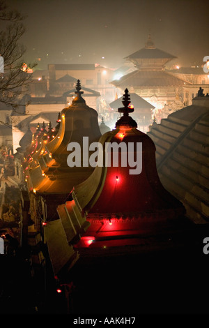 Pashupatinath, Kathmandu, Nepal Foto Stock