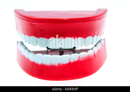 Giocattolo denti di chattering Foto Stock