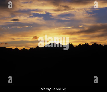 Vista da Villars sur Ollon, Svizzera, Europa Foto Stock