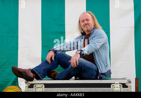 Bill Bailey inglese stand-up comedian, musicista e attore nella foto a Hay Festival 2005 Foto Stock