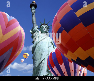 USA - NEW YORK - Statua della Libertà Foto Stock