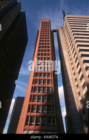 Architettura Paulista Avenue Avenida Paulista centro finanziario e commerciale di São Paulo del Brasile Foto Stock