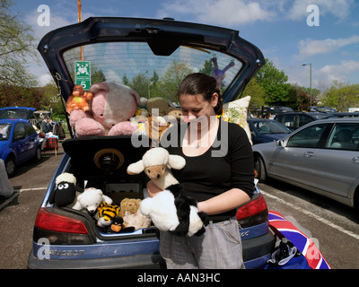 Avvio auto vendita presso la Epsom District Hospital Foto Stock