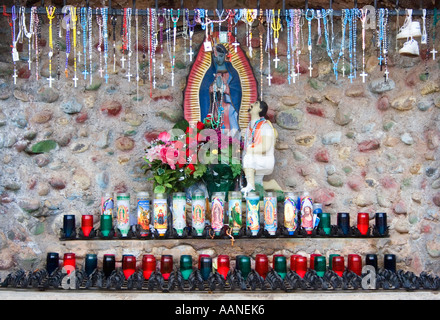 Religiosi memorial Lourdes dell America in Chimayo New Mexico Foto Stock