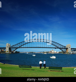 Il Ponte del Porto di Sydney Foto Stock