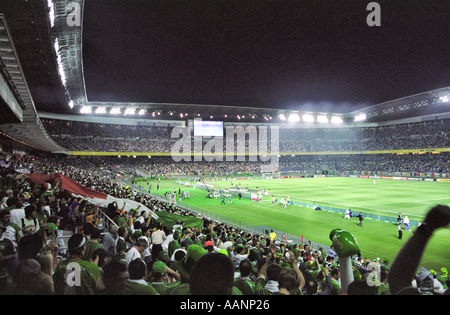 All'interno di Yokohama International Stadium 2002 FIFA World Cup Repubblica di Irlanda v Arabia Saudita Yokohama Giappone Foto Stock