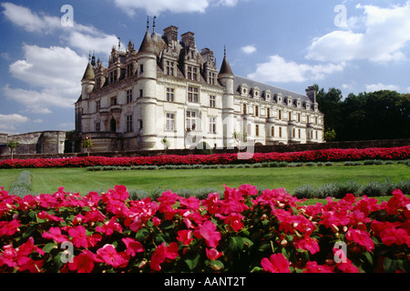 Castello di Chenonceau, Valle della Loira, Francia Foto Stock