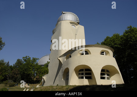 Torre Einstein, Osservatorio astrofisico di Albert Einstein Science Park, Germania, il Land Brandeburgo, Potsdam Foto Stock